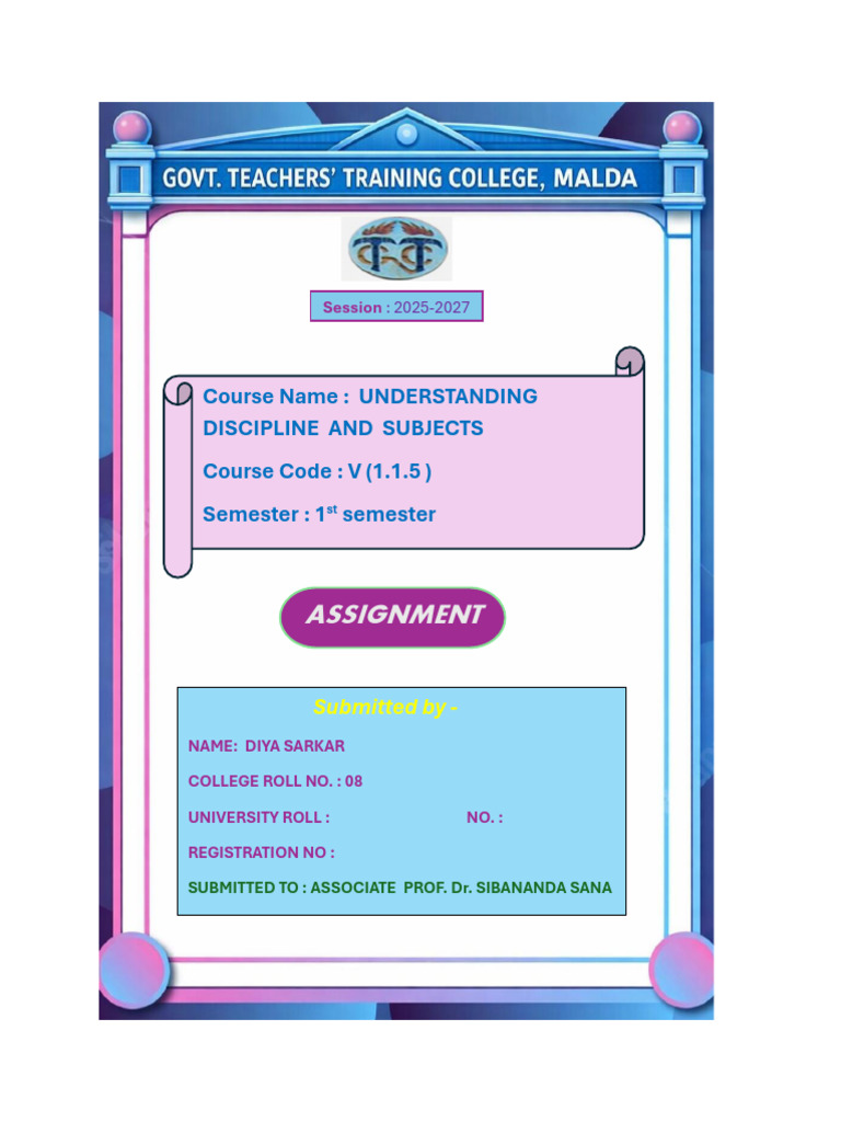 Sibananda Sir Assignment | PDF