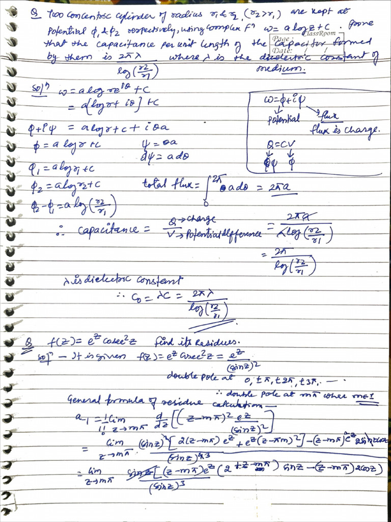 Complex Important Questions | PDF