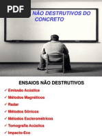 ENSAIOS NÃO DESTRUTIVOS DO CONCRETO