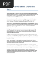 CAPS Life Orientation for Grades 7-9 | PDF | Learning | Behavior ...