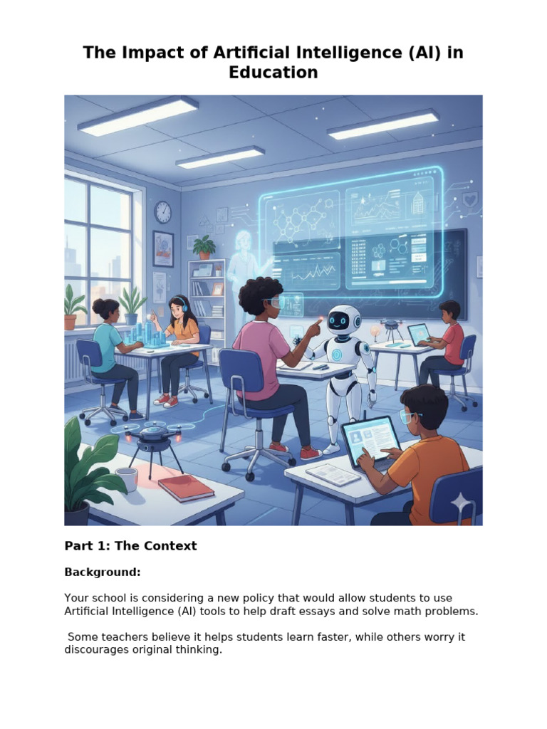 The Impact of Artificial Intelligence | PDF