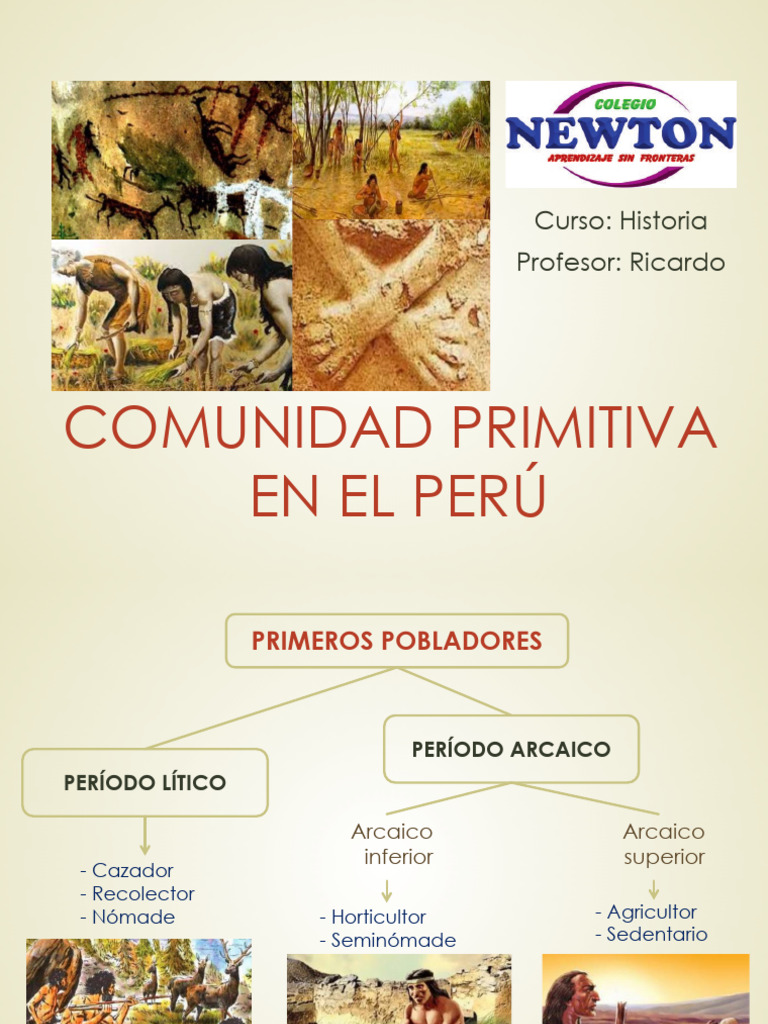 TEMA 02 - Comunidad Primitiva en El Perú | PDF