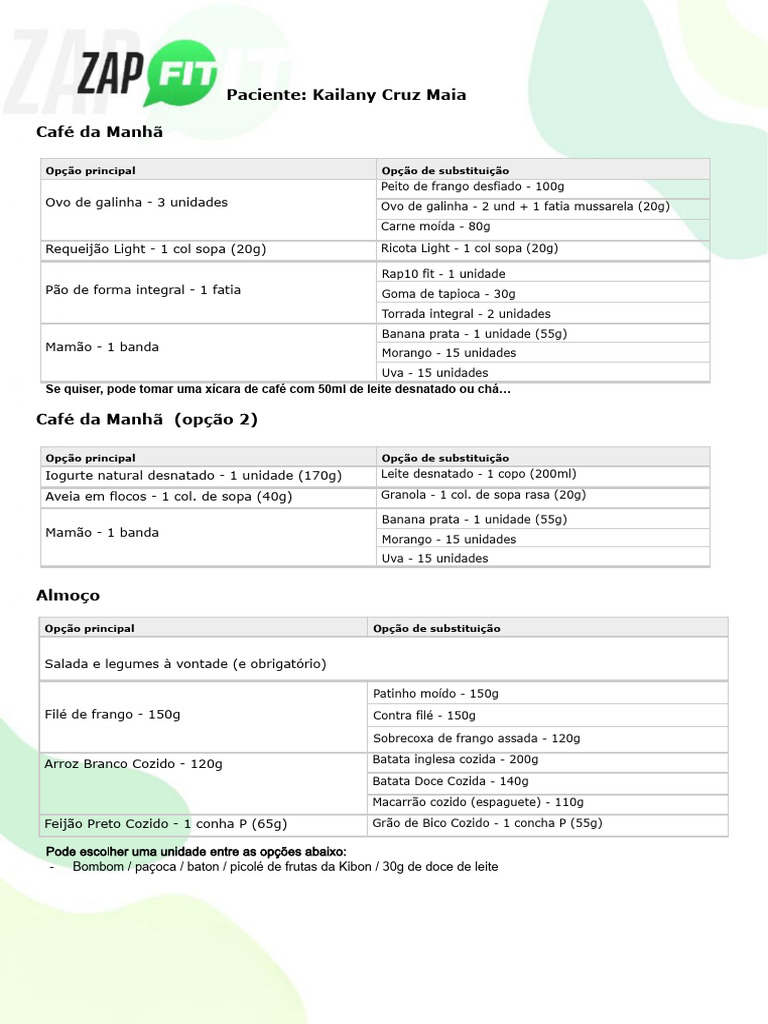 Dieta 1750kcal (Ago-Set) | PDF | Culináriar | Culinária