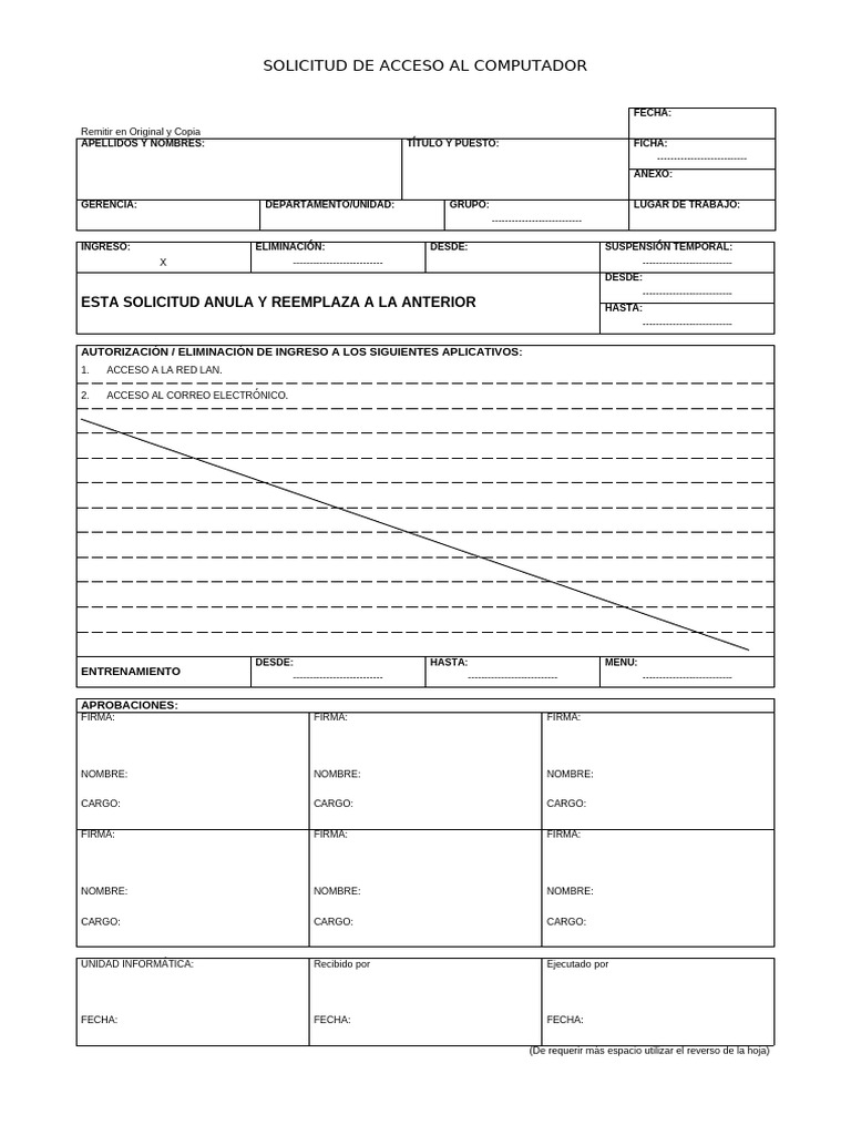 Formato de Asignación de PC | PDF | Informática | Ciencias de la ...