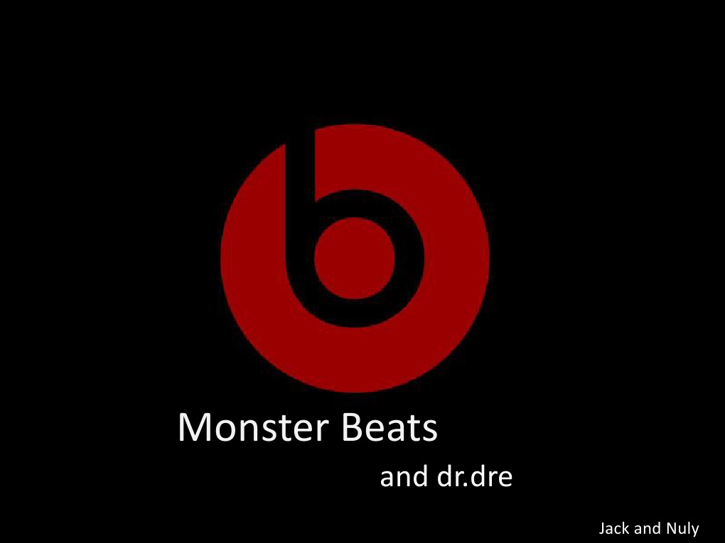 Dr. Dre's Monster Beats Collection | PDF