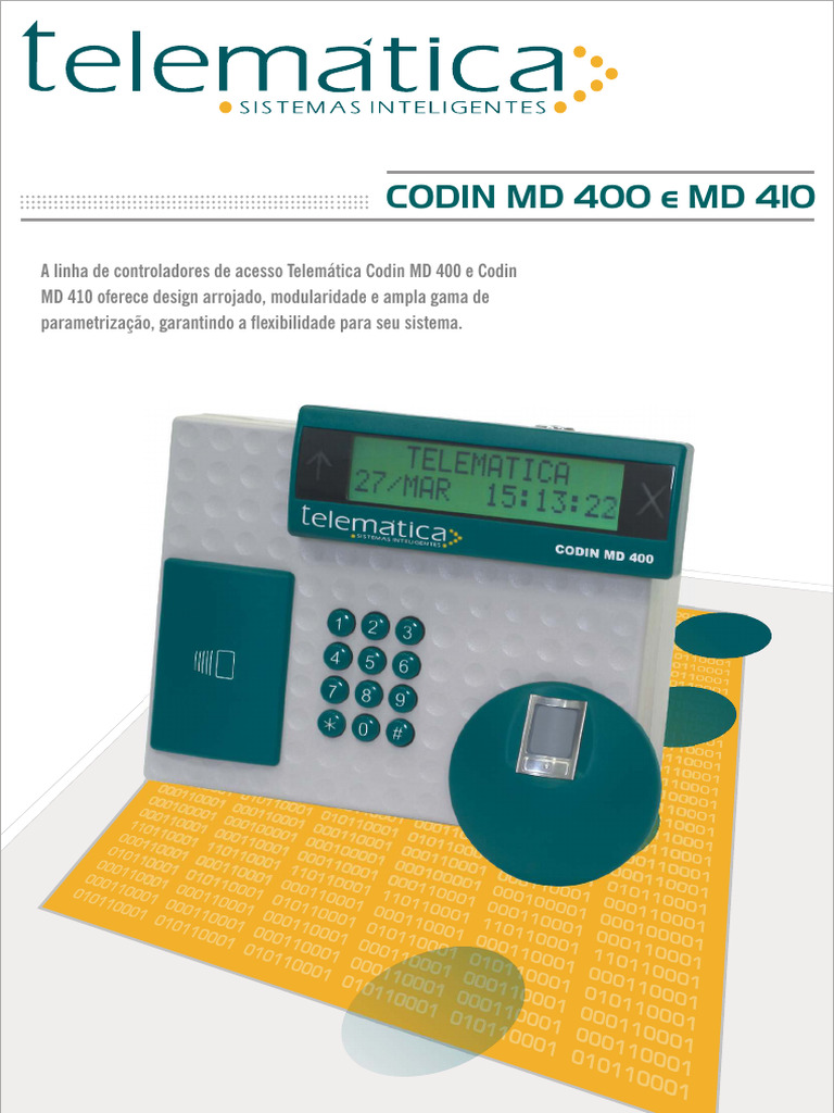 Codin MD 400 e 410 Novo | PDF | Fonte de energia | Ciência da Computação