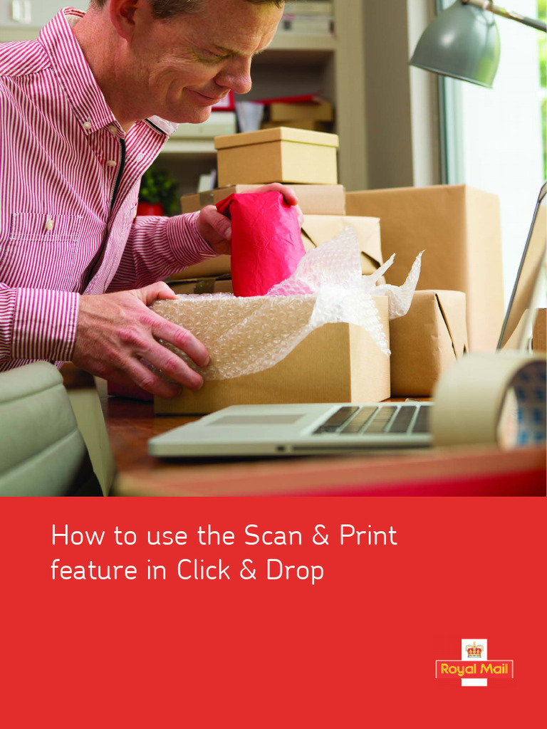 How to Use Scan and Print Feature in Click and Drop | PDF