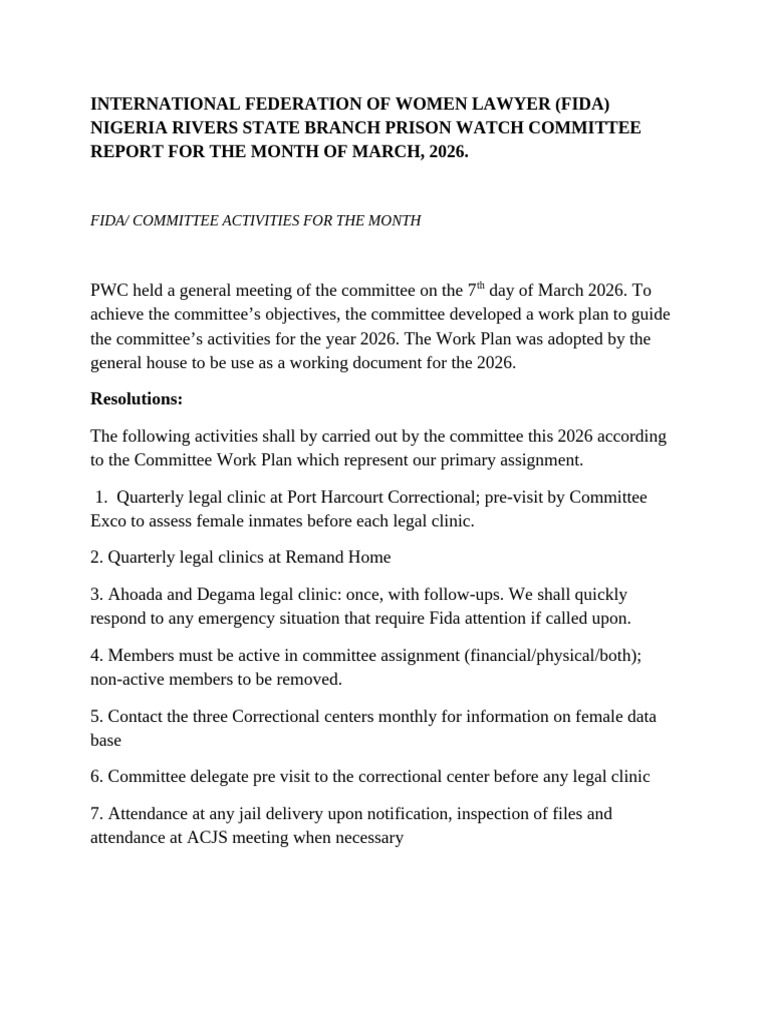 PWC March Report 2026 | PDF