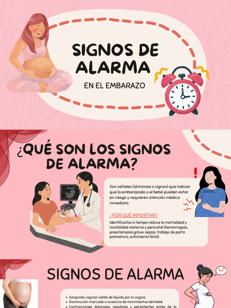 Signos de Alarma y Trabajo de Parto.pdf | PDF
