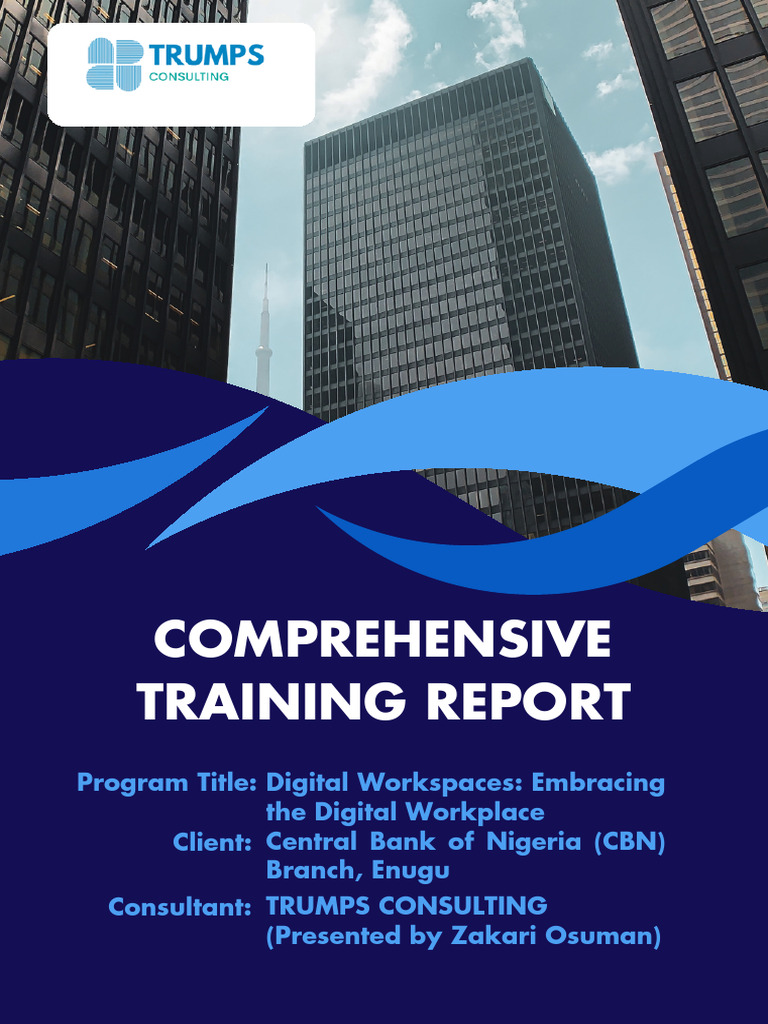 Embracing the Digital Workplace at CBN Enugu TRAINING REPORT | PDF