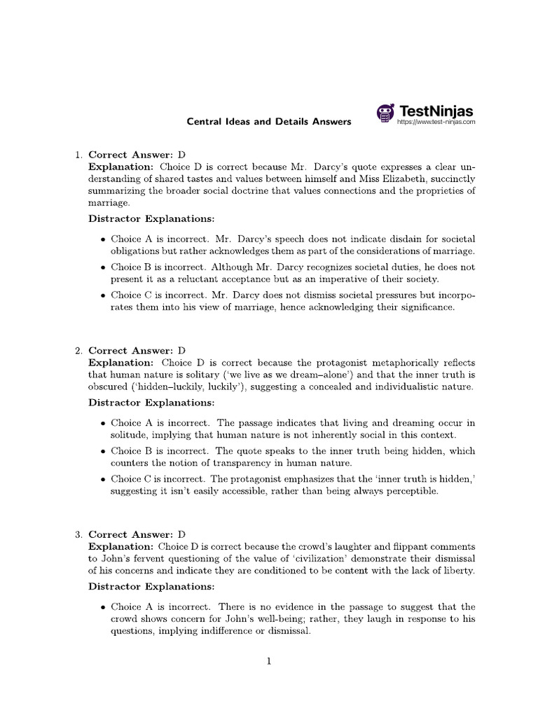 Cambridge Checkpoint English Question | PDF