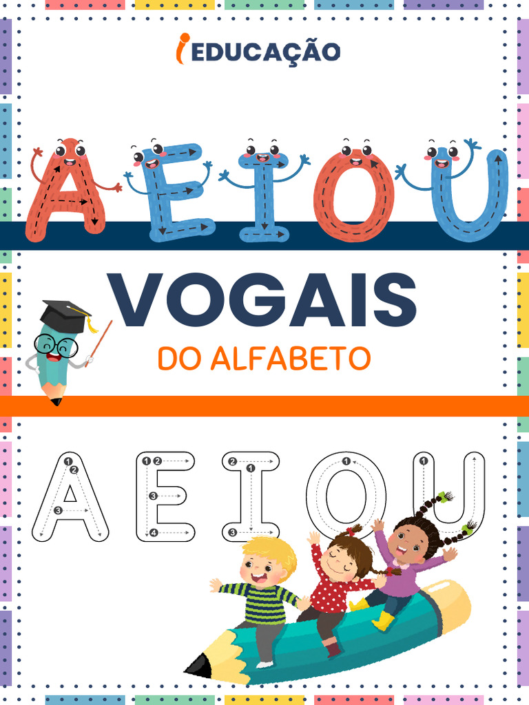 Vogais Do Alfabeto | PDF | Alfabetização | Direitos Autorais