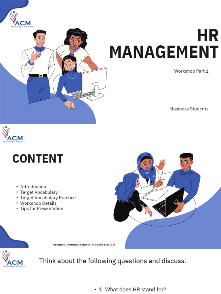 Business Students_HR Management - Workshop Part 1 Spring2025 (1) (1 ...
