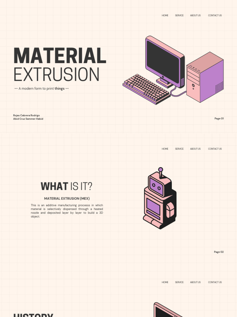 Material Extrusion | PDF | 3 D Printing | Extrusion