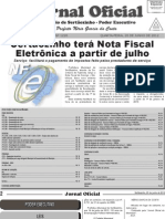 Sertãozinho Terá Nota Fiscal Eletrônica A Partir de Julho