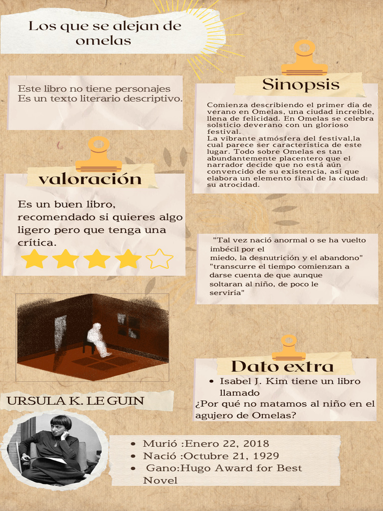 Los Que Se Alejan de Omelas | PDF