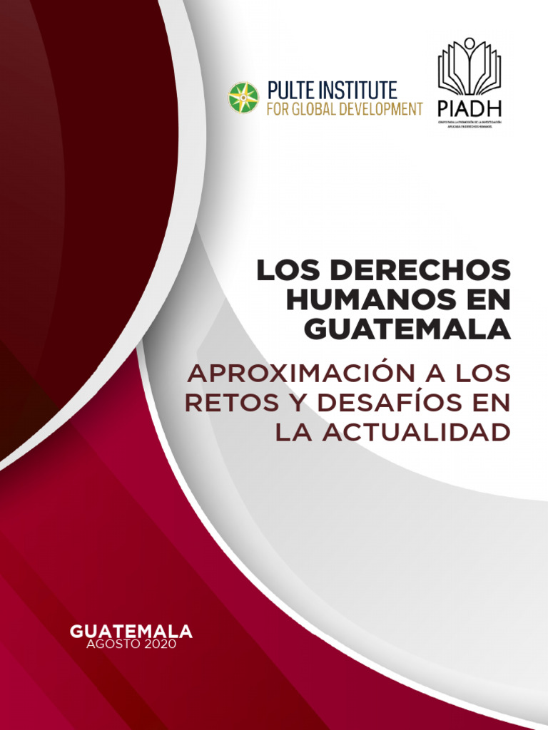 Piadh Los Derechos Humanos en Guatemala | PDF | Migración humana ...