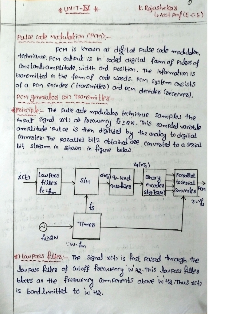 ADC Unit 4 | PDF