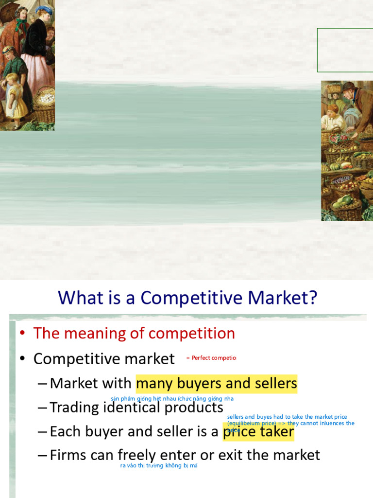Lecture 7 Firms in Competitive Markets | PDF | Marginal Cost | Profit ...