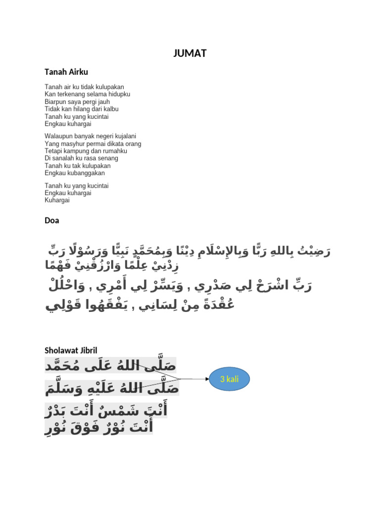 Teks Apel Pagi | PDF