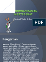 PENGORGANISASIAN MASYARAKAT