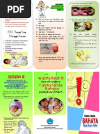 Contoh Leaflet Imunisasi