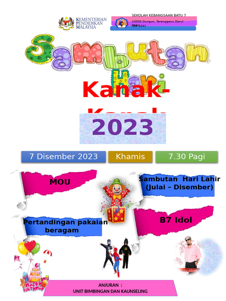 KK Hari Kanak-Kanak b7 2023 | PDF