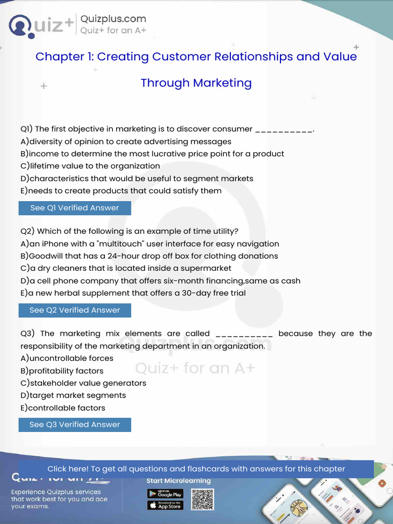 The First Objective in Marketing Is To Discover Consumer | PDF