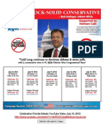 1-Debate & Straw Poll Wins