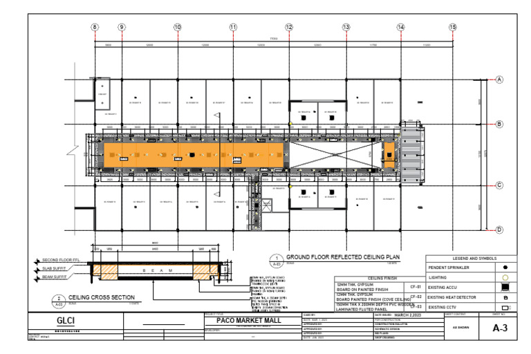 A 03 Ground Floor Reflected Ceiling Plan | PDF | Building Engineering ...