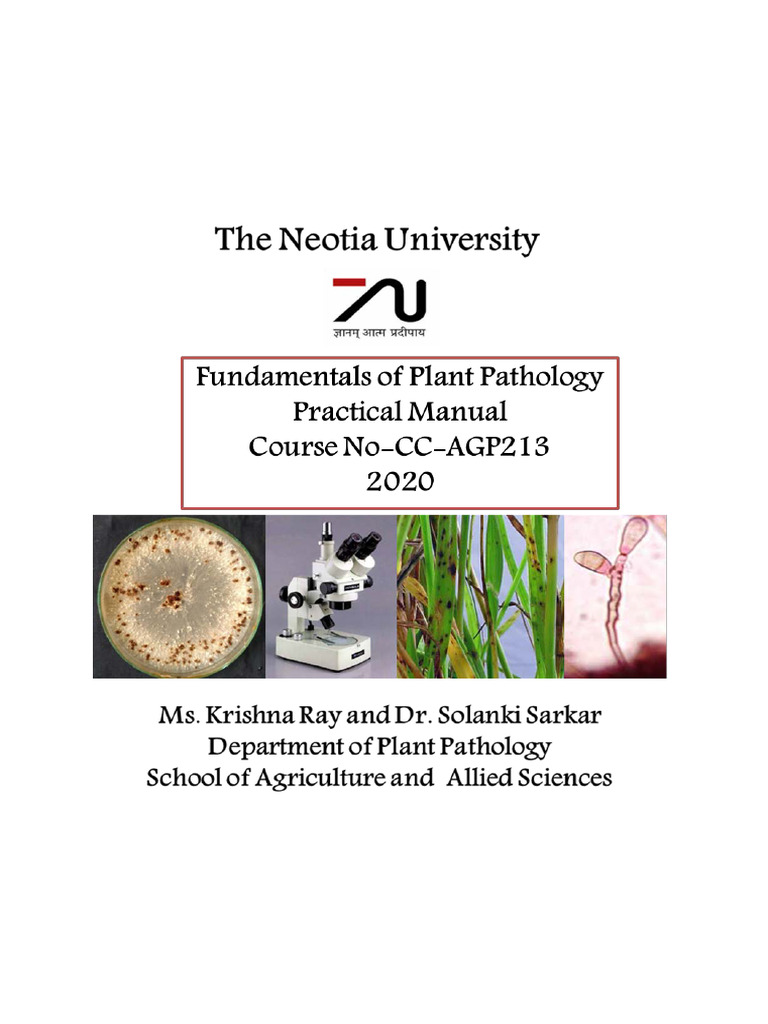 Fundamental of Plant Pathology | PDF | Agar | Fungus