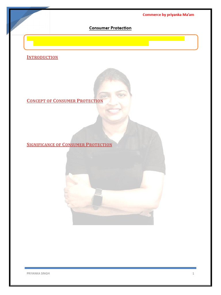Consumer Protection Act | PDF | Consumer Protection | False Advertising