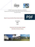 UNESCO-IHE - Water Sector Short Courses (Caribbean)