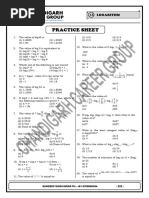 Logarithm Practice Problems and Solutions | PDF | Mathematics ...