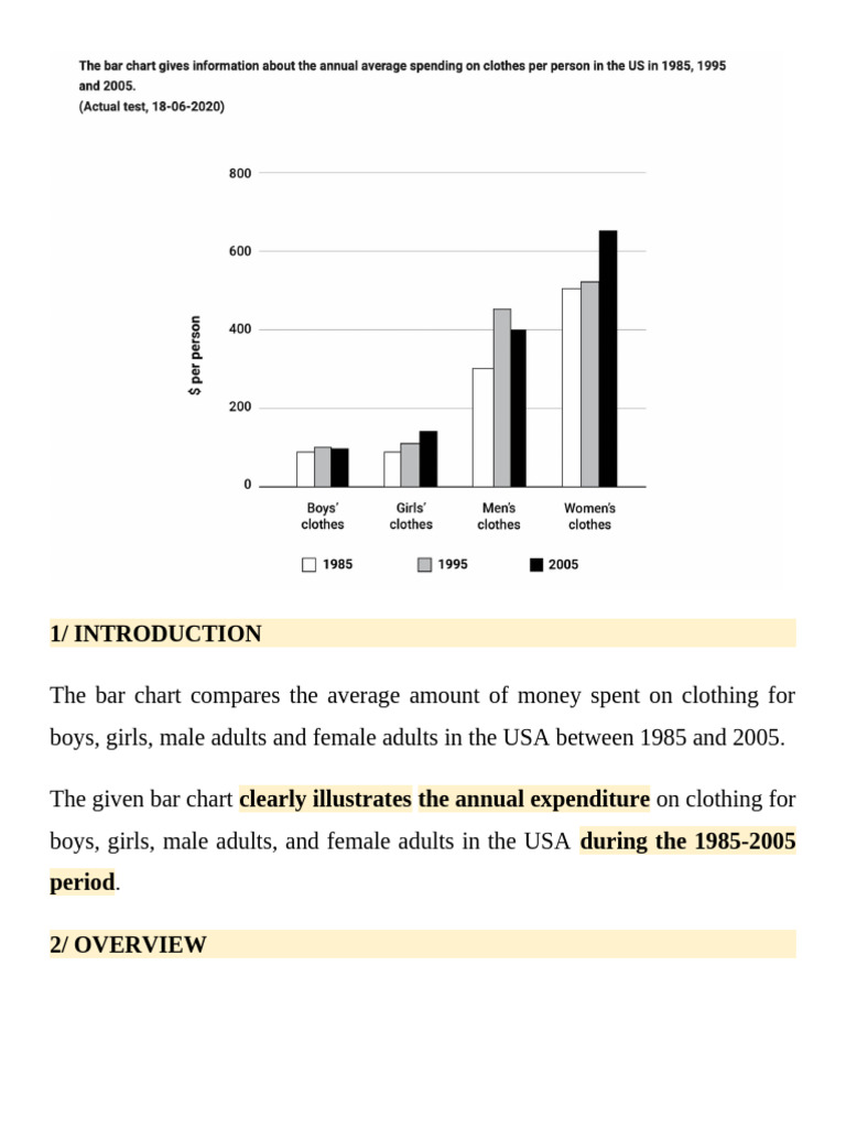 Bar Chart Review | PDF