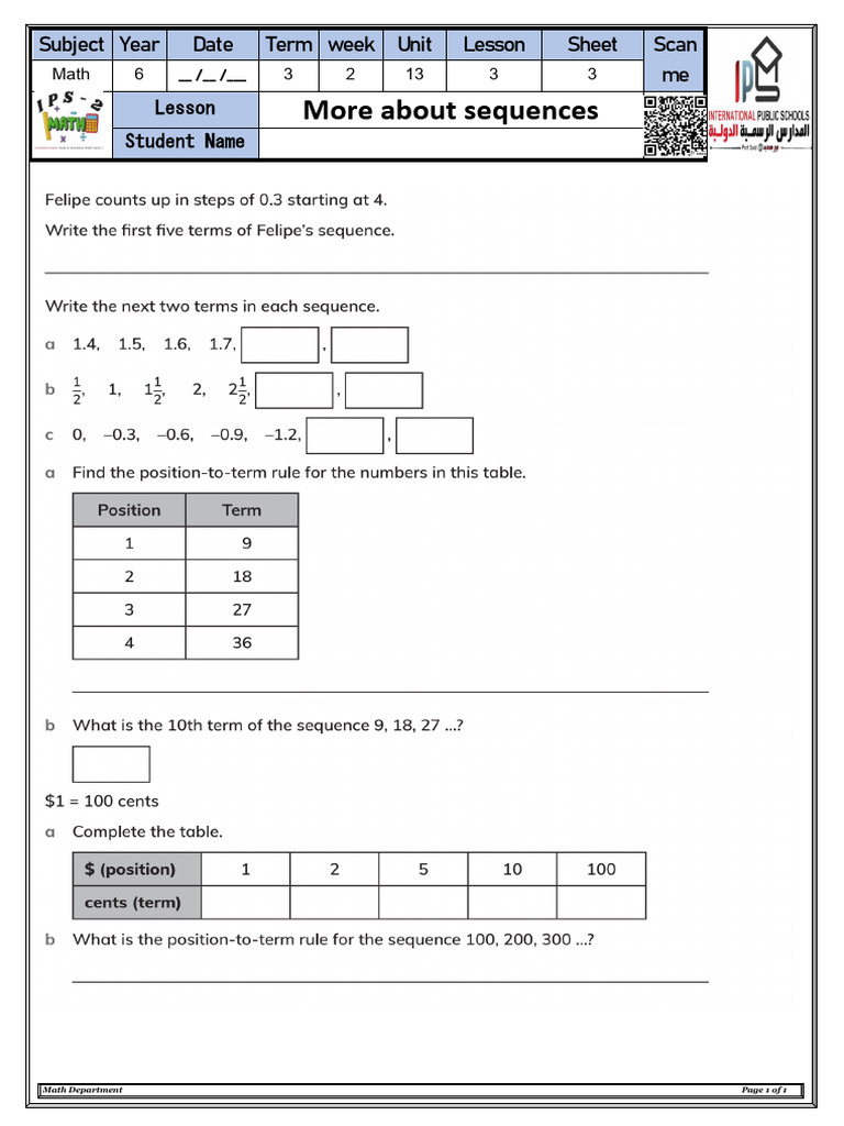 Sheet 3 | PDF