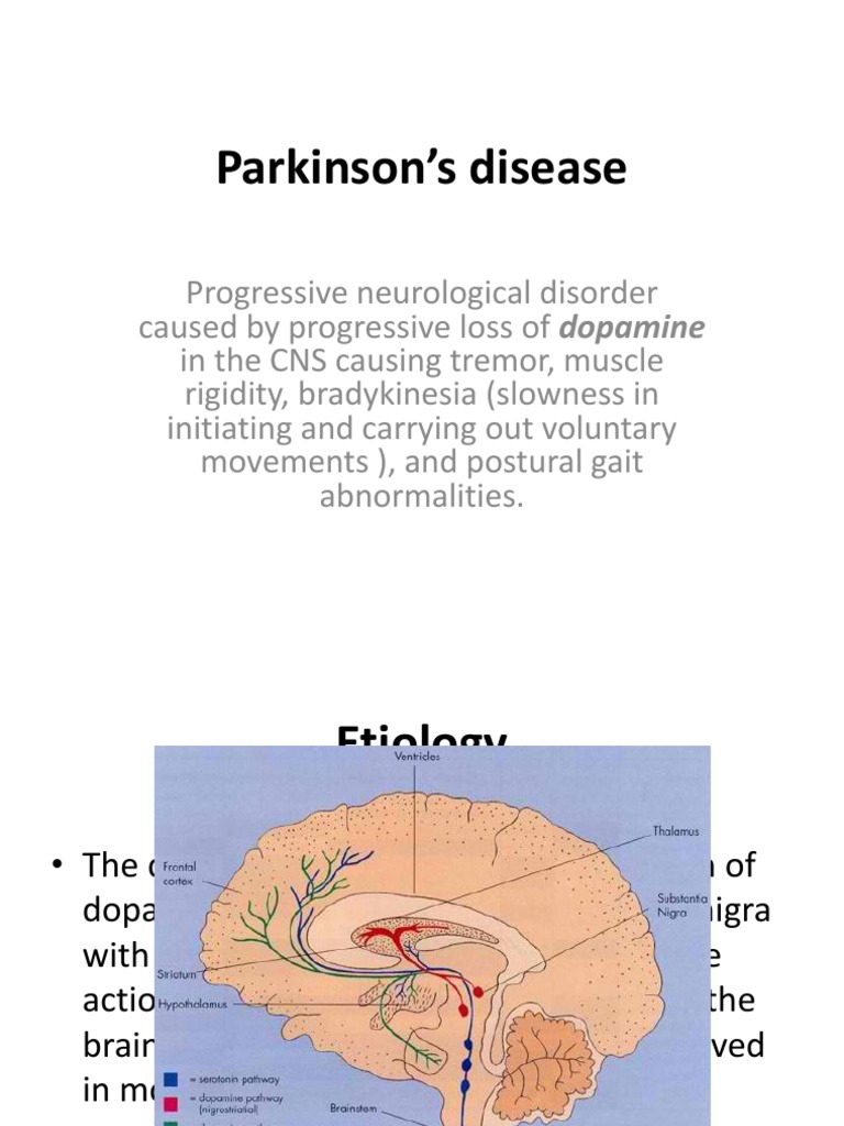 Parkinson's Disease | PDF | Dopamine | Parkinson's Disease