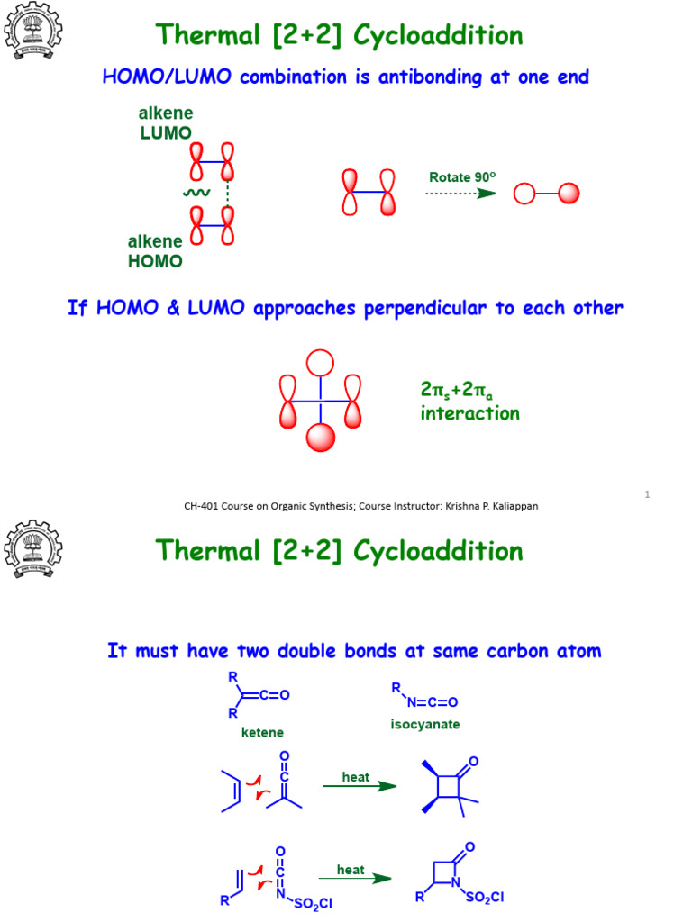 Thermal and Photochemical Cycloaddition. | PDF | Chemical Compounds ...