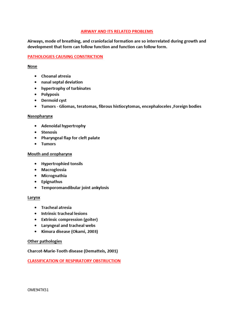 Airway Analysis | PDF | Snoring | Sleep Apnea