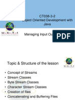 CT038-3-2 Object Oriented Development With Java