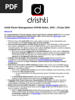 Solid Waste Management SWM Rules 2026 | PDF | Waste Management | Waste
