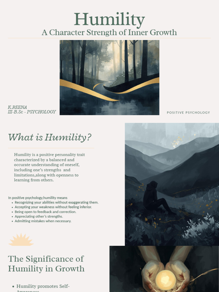 Presentation - Humility - 20260301 - 141421 - 0000 | PDF | Humility ...