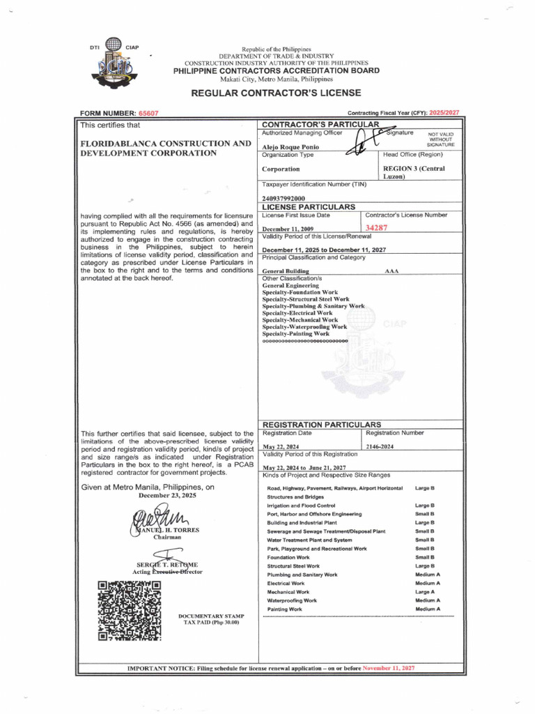 Pcab 2026 - 2027 | PDF