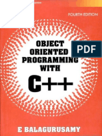 Balagurusami Objectoriented Programming cPP