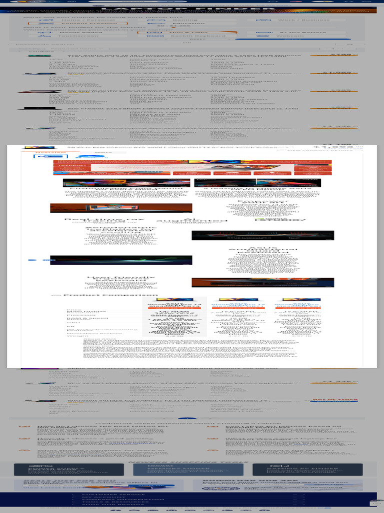 Laptop Finder How To Choose An Amazing Laptop Newegg | PDF | Laptop ...