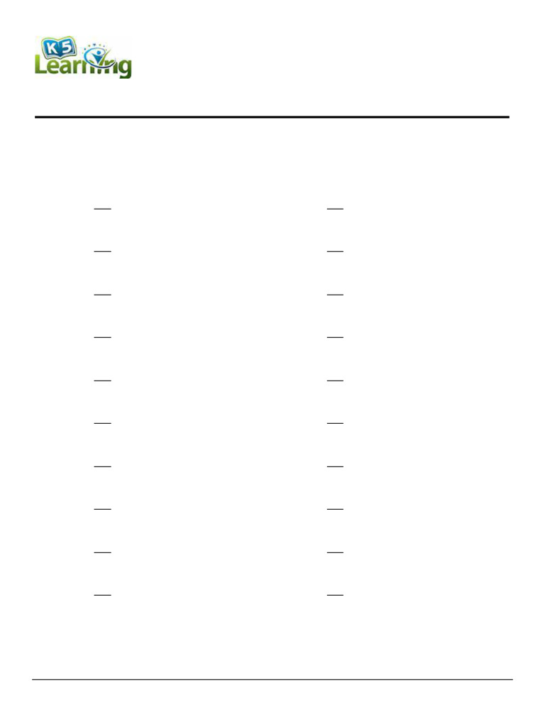 Grade 2 Adding Missing Addend Sum Under 10 A | PDF