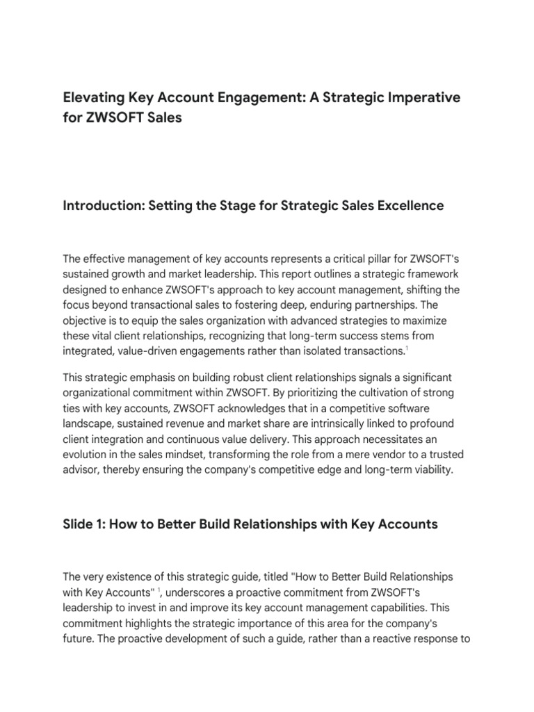 Sales Relationship Building Script | PDF | Leadership | Credibility