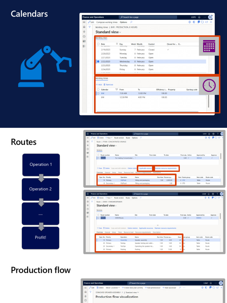 DTT127EXT 5F00 Production Control Overview in Dynamics 365 SCM 20 30 | PDF