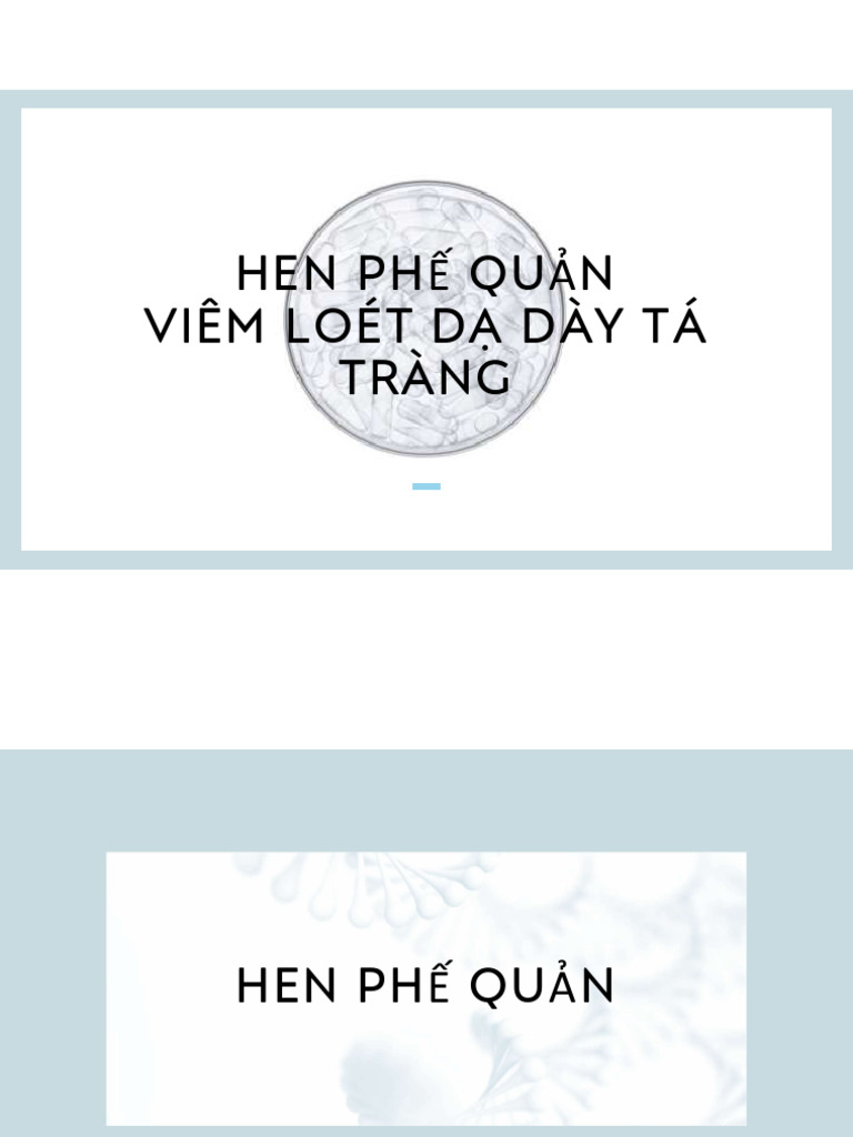 Hen Phe Quản Viêm Loét Ddtt | PDF