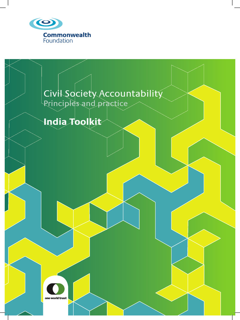 Civil Society Accountability Toolkit India | PDF | Governance ...